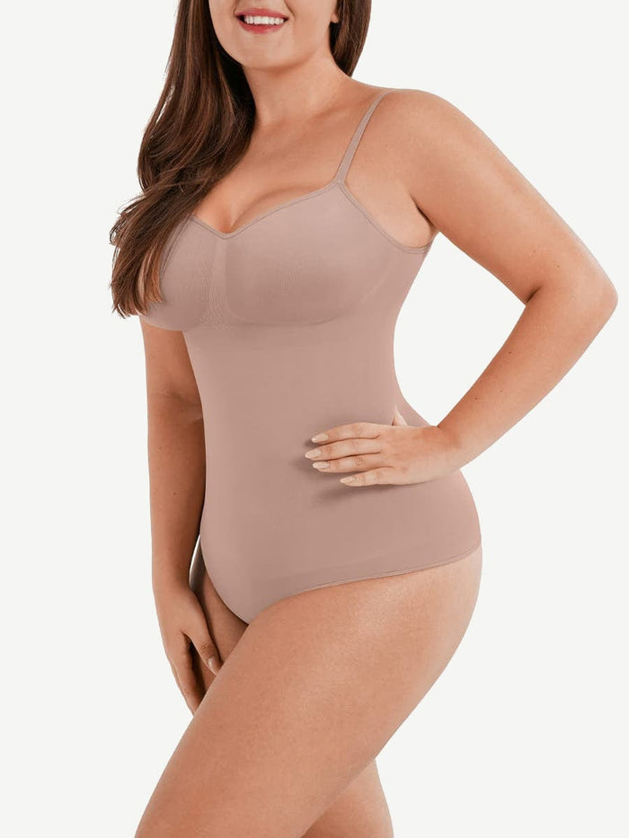 Keira|Seamless Sculpting Thong Bodysuit Shapewear