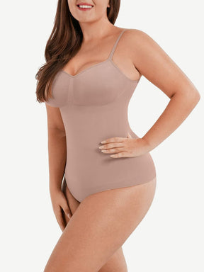 Keira｜Seamless Sculpting Thong Bodysuit Shapewear