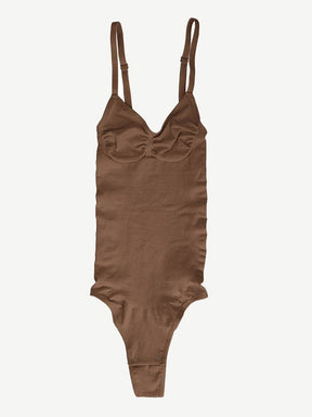 Keira｜Seamless Sculpting Thong Bodysuit Shapewear